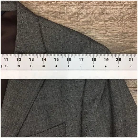 BANANA REPUBLIC Mens Blazer Sport Coat‎ Casual Jacket Size 44R Modern Wool Suit